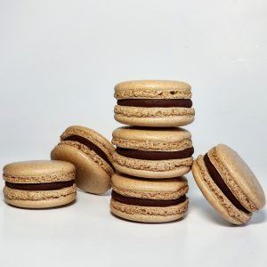 Chocolate Ganache Macarons