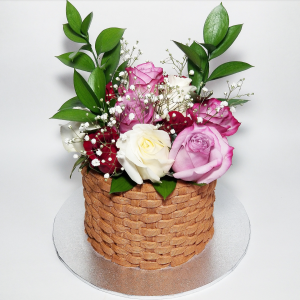 Flower Basket Cake