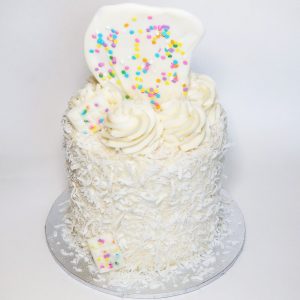Sprinkles Coconut Cake