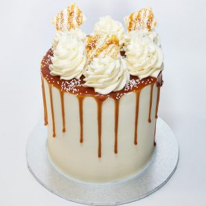 Vanilla Salted Caramel Cake